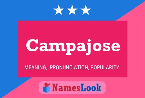 Campajose 名字海报