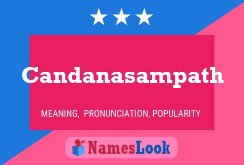 Candanasampath 名字海报