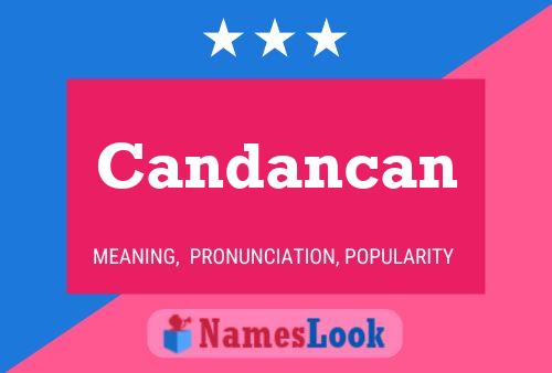 Candancan 名字海报