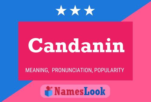 Candanin 名字海报