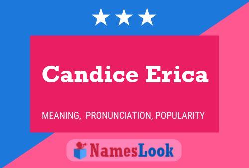 Candice Erica 名字海报