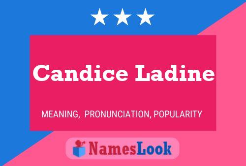 Candice Ladine 名字海报