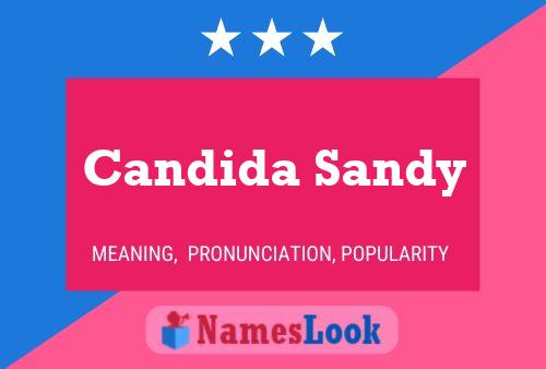 Candida Sandy 名字海报