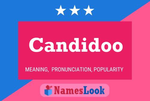 Candidoo 名字海报