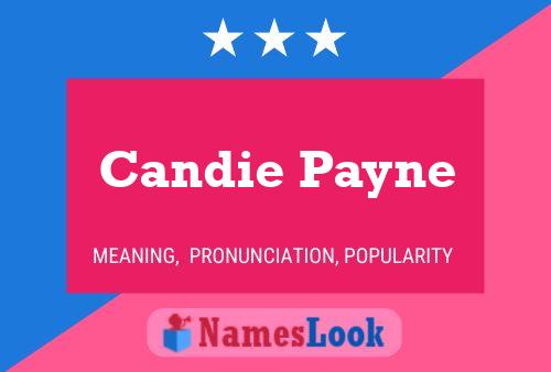 Candie Payne 名字海报