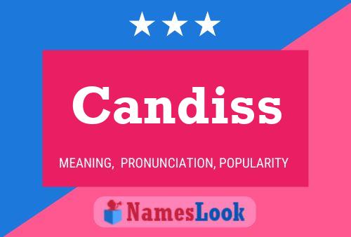 Candiss 名字海报