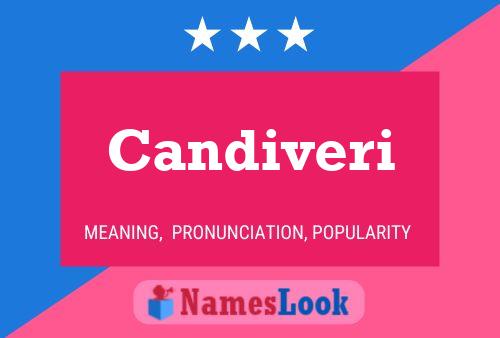 Candiveri 名字海报