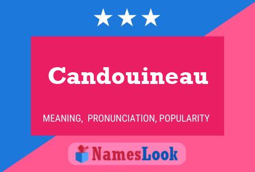 Candouineau 名字海报