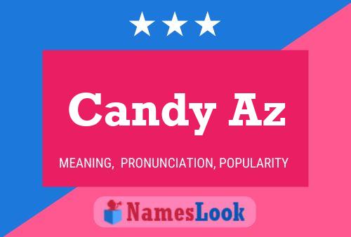 Candy Az 名字海报