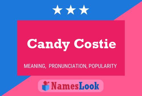 Candy Costie 名字海报