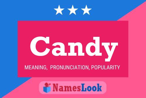 Candy 名字海报