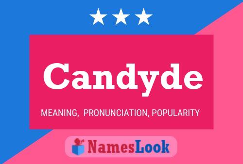 Candyde 名字海报