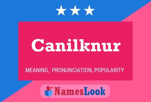 Canilknur 名字海报