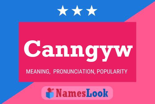 Canngyw 名字海报