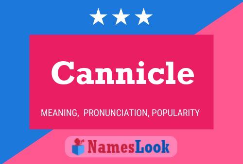 Cannicle 名字海报