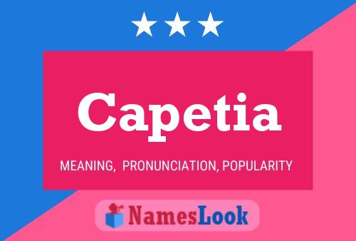 Capetia 名字海报