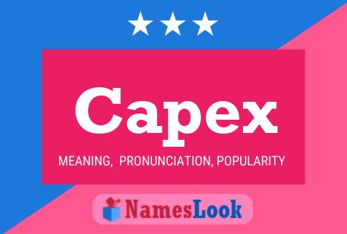 Capex 名字海报