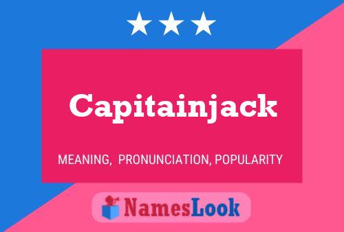 Capitainjack 名字海报