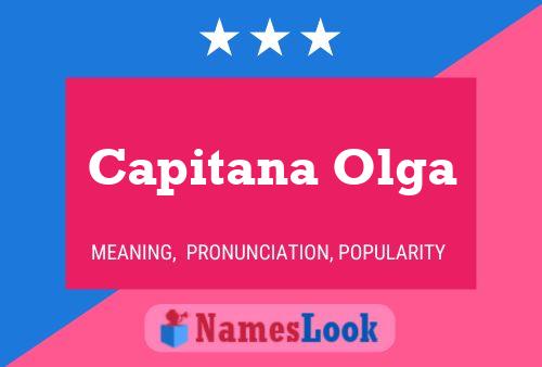 Capitana Olga 名字海报