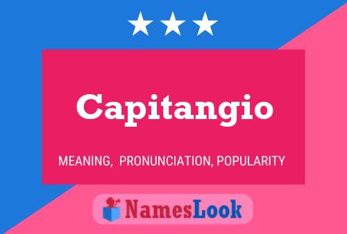 Capitangio 名字海报