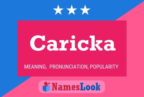 Caricka 名字海报