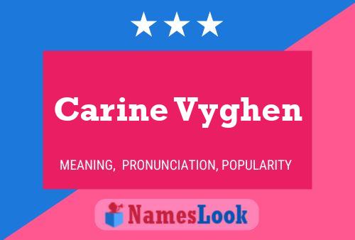 Carine Vyghen 名字海报