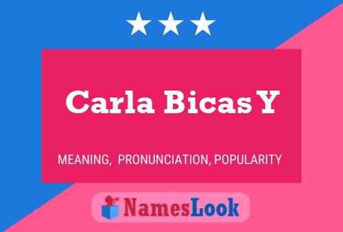 Carla Bicas Y 名字海报