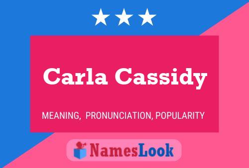 Carla Cassidy 名字海报