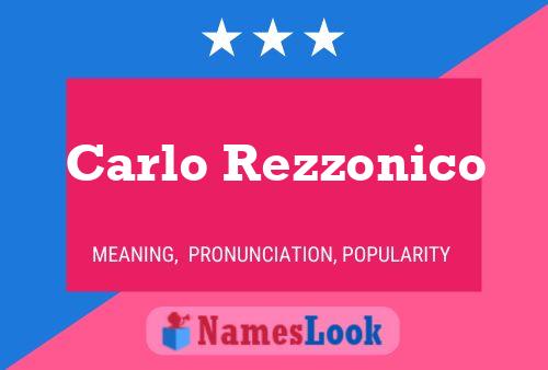 Carlo Rezzonico 名字海报