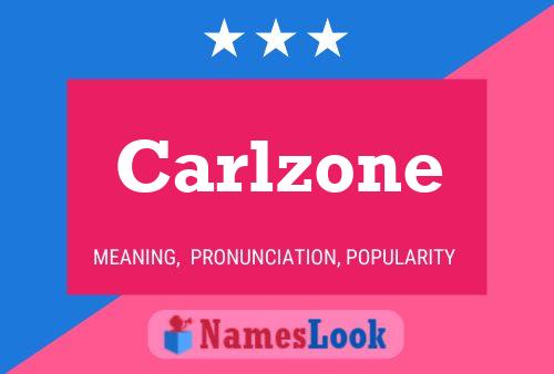 Carlzone 名字海报