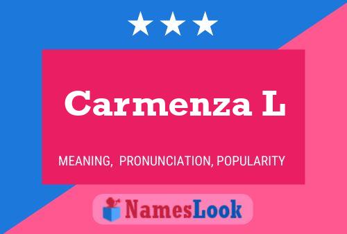 Carmenza L 名字海报