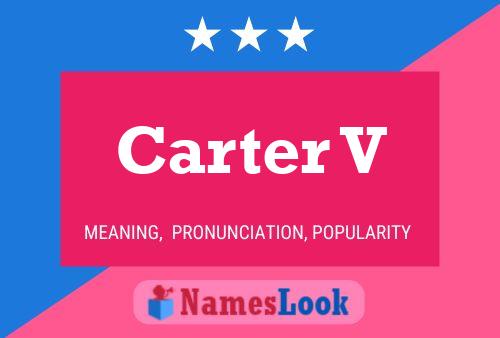 Carter V 名字海报