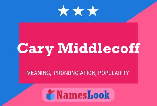 Cary Middlecoff 名字海报