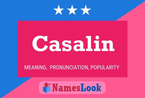 Casalin 名字海报