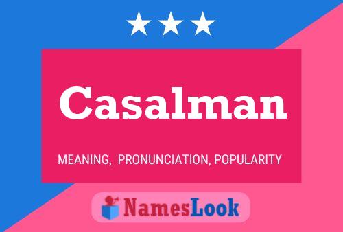 Casalman 名字海报