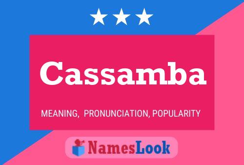 Cassamba 名字海报