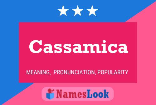 Cassamica 名字海报