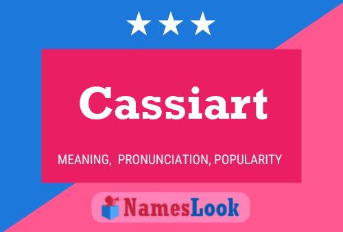 Cassiart 名字海报