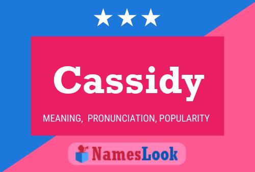 Cassidy 名字海报