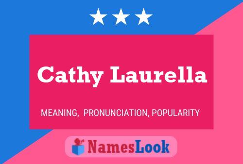 Cathy Laurella 名字海报