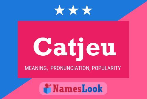 Catjeu 名字海报