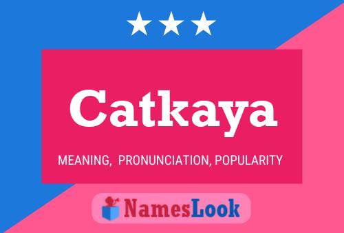 Catkaya 名字海报