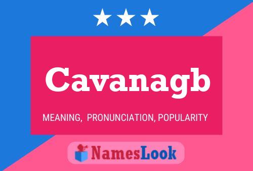 Cavanagb 名字海报