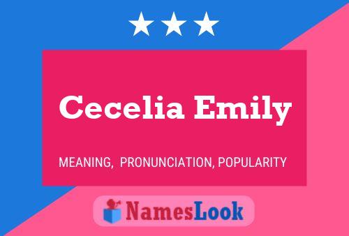 Cecelia Emily 名字海报