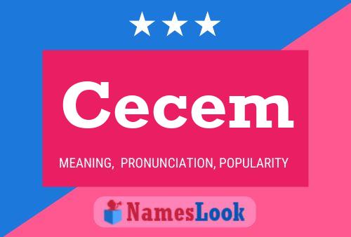 Cecem 名字海报