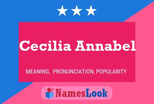 Cecilia Annabel 名字海报