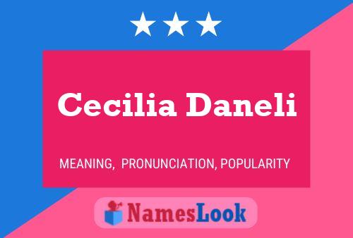 Cecilia Daneli 名字海报