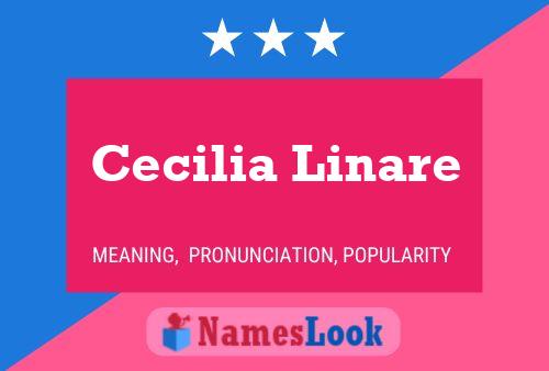 Cecilia Linare 名字海报