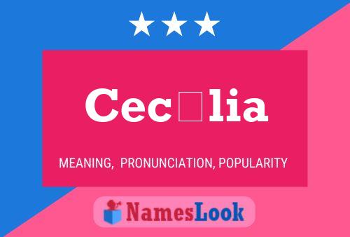 Cecília 名字海报