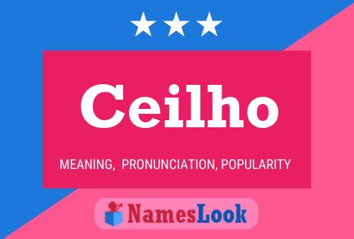 Ceilho 名字海报